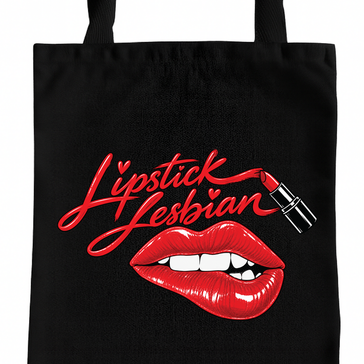 Lipstick Lesbian Tote Bag