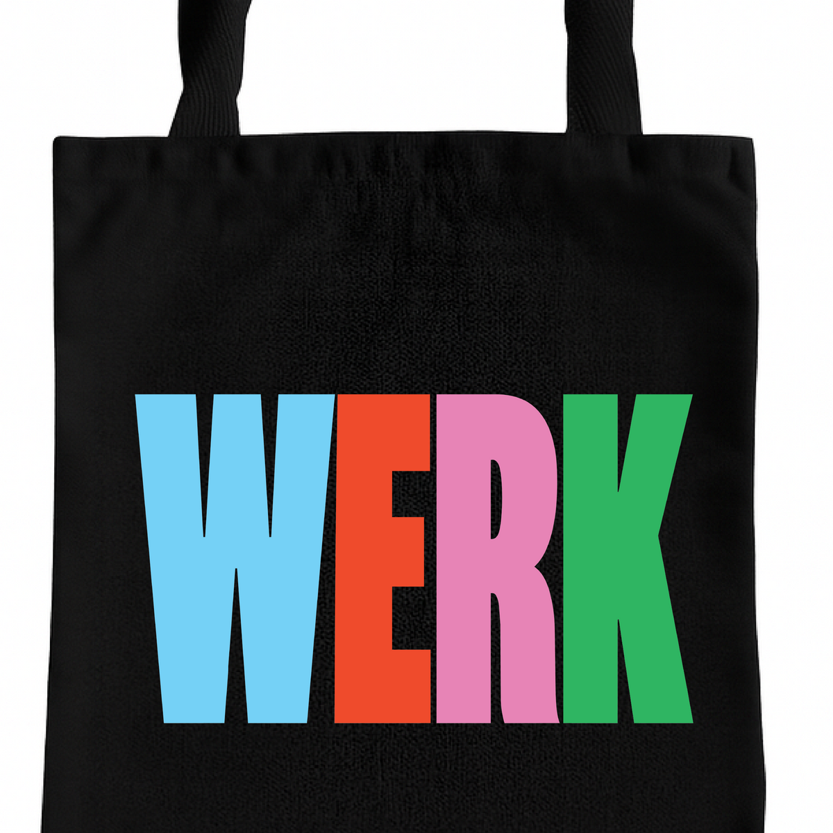 WERK Multicolor Queer Tote Bag