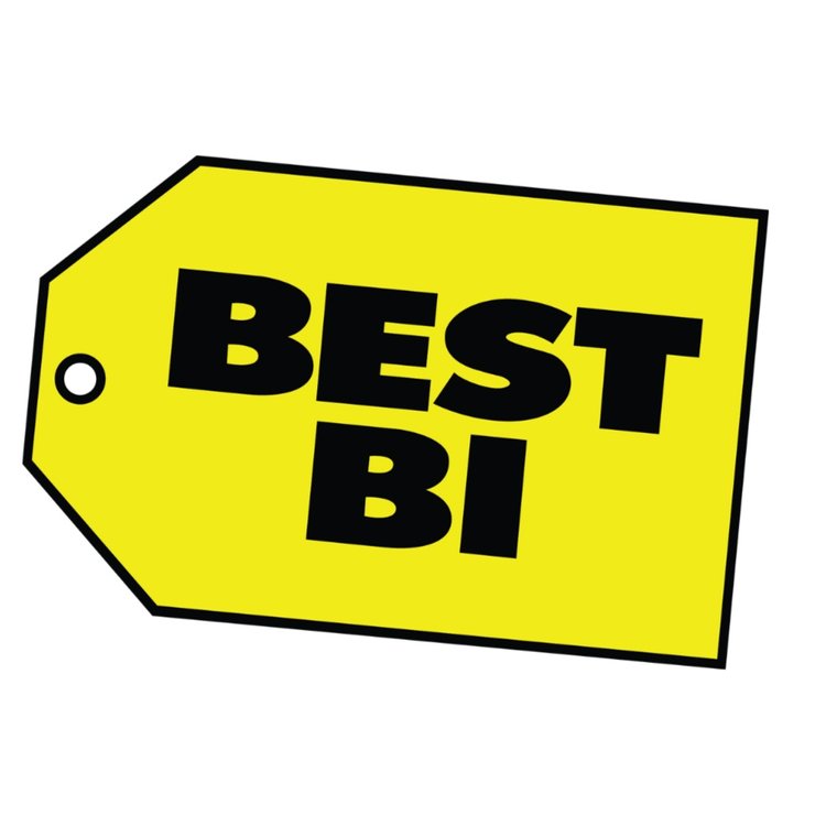 Best Bi Sticker - Queerky