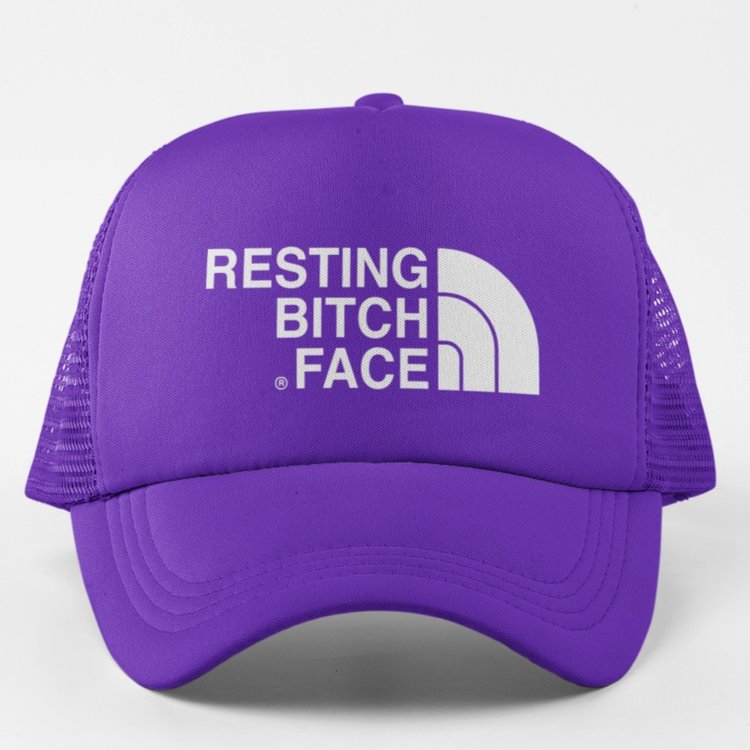 Resting Bitch Face Cap - Queerky