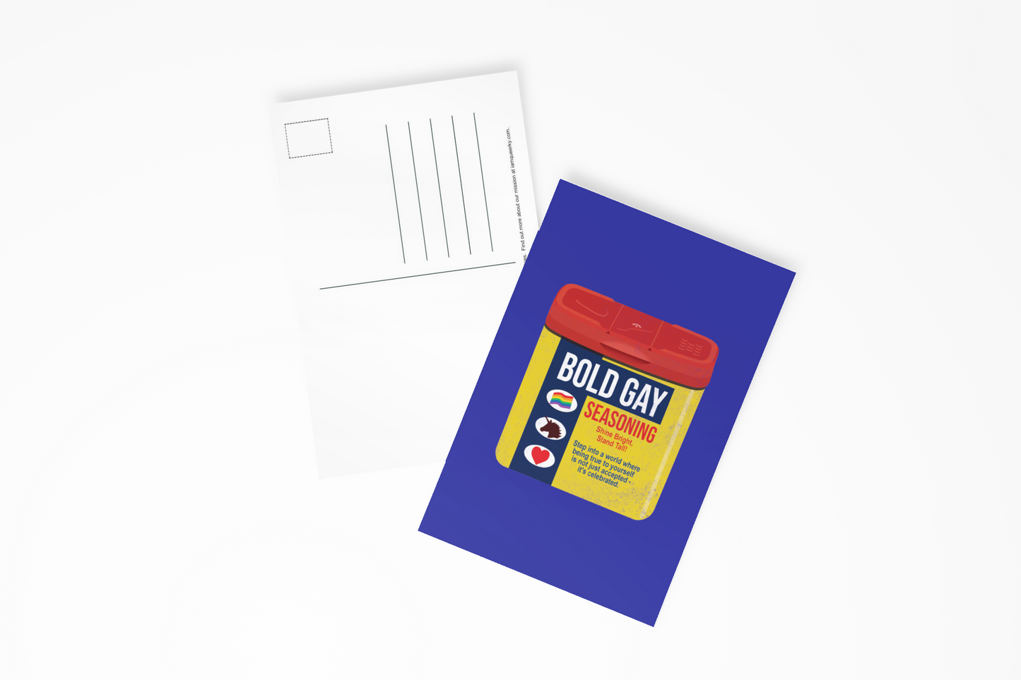 Bold Gay Postcard