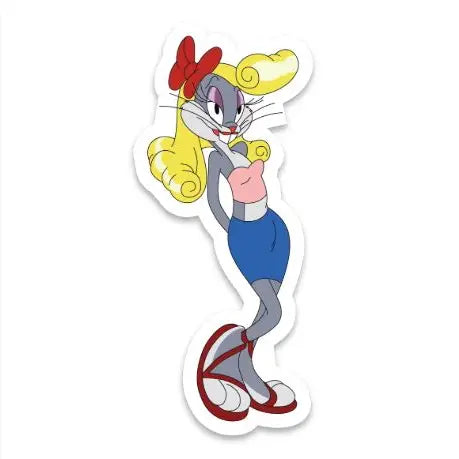 Bugs Bunny Inspired Sticker
