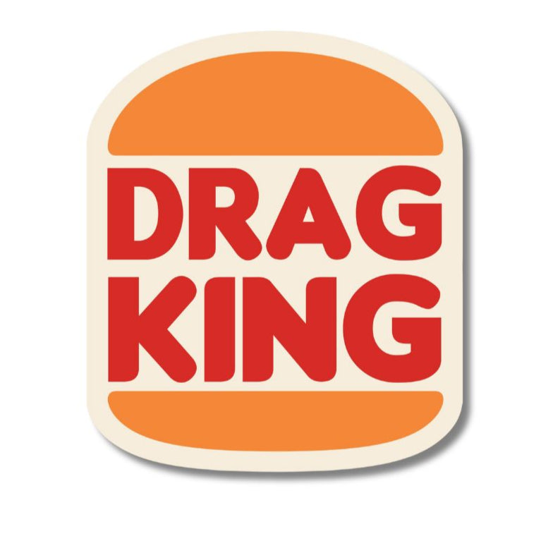 Drag King Sticker