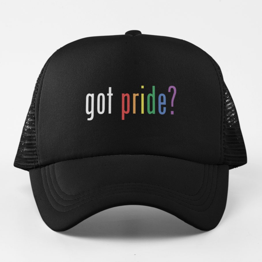 Got Pride Cap Inspired by Got Milk? - Queerky