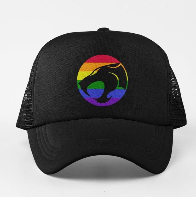 Pride Hat Inspired by Thundercats Logo Cap