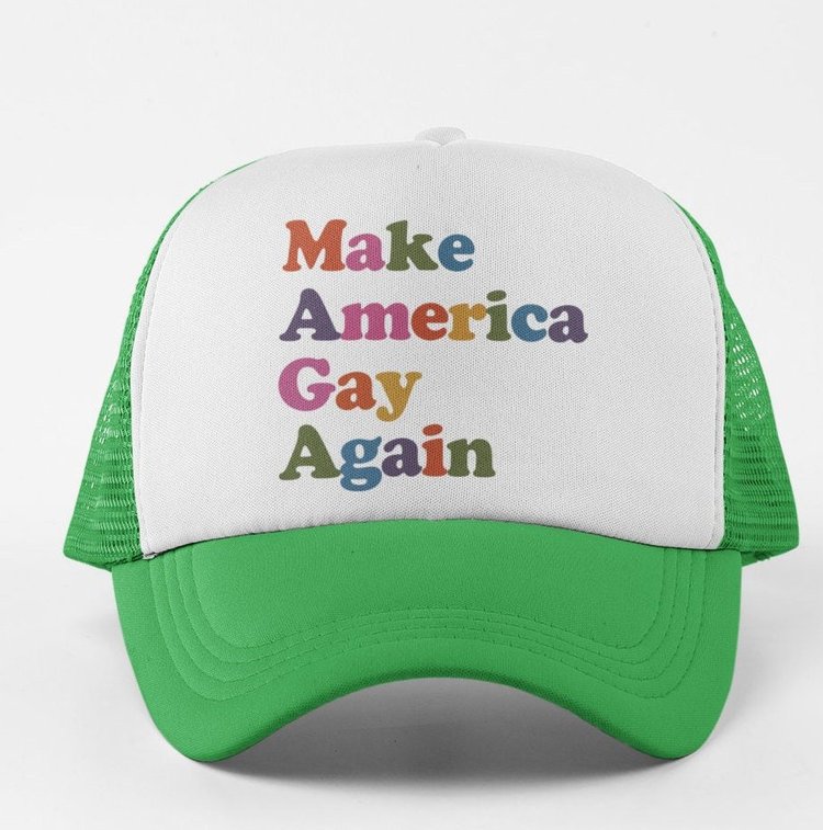 Maga Make America Gay Again Cap/Hat