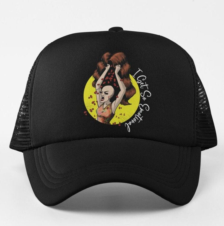 I Get So Emotional Fan Art Drag Queen Cap