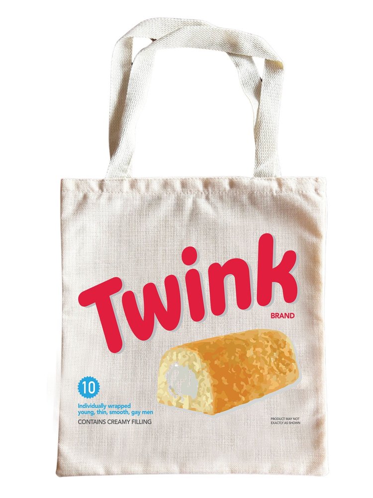 Twink Fan Art Gay Tote Bag