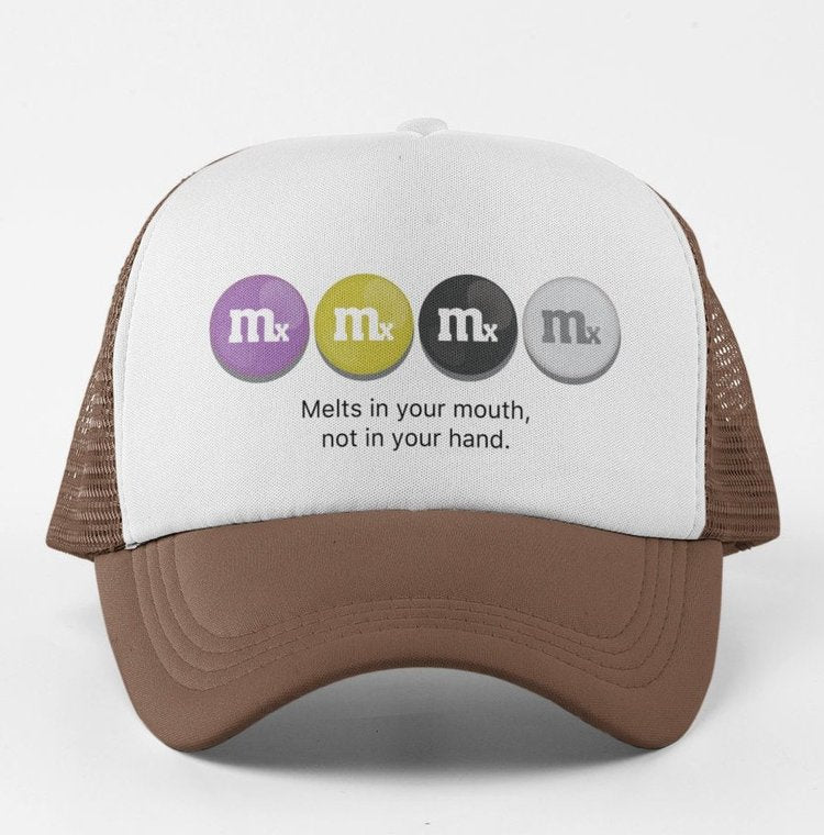 Non-Binary Chocolate Baseball Cap