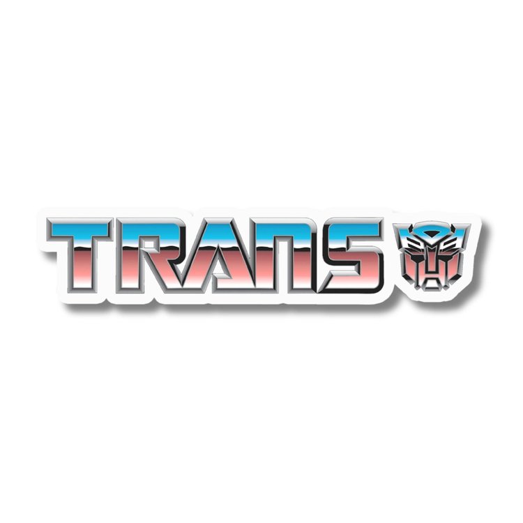 Trans Pride Decorative Sticker
