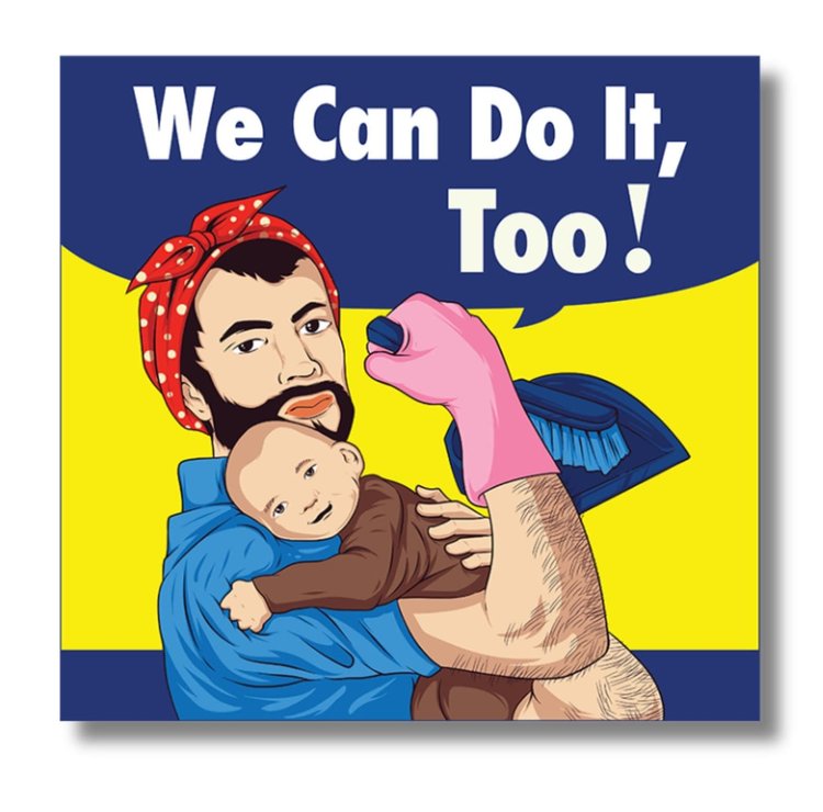 We Can Do It Too Sticker Inspired By Rosie The Riveter