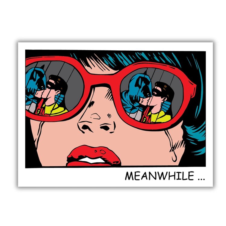 Superhero Pride Decorative Sticker