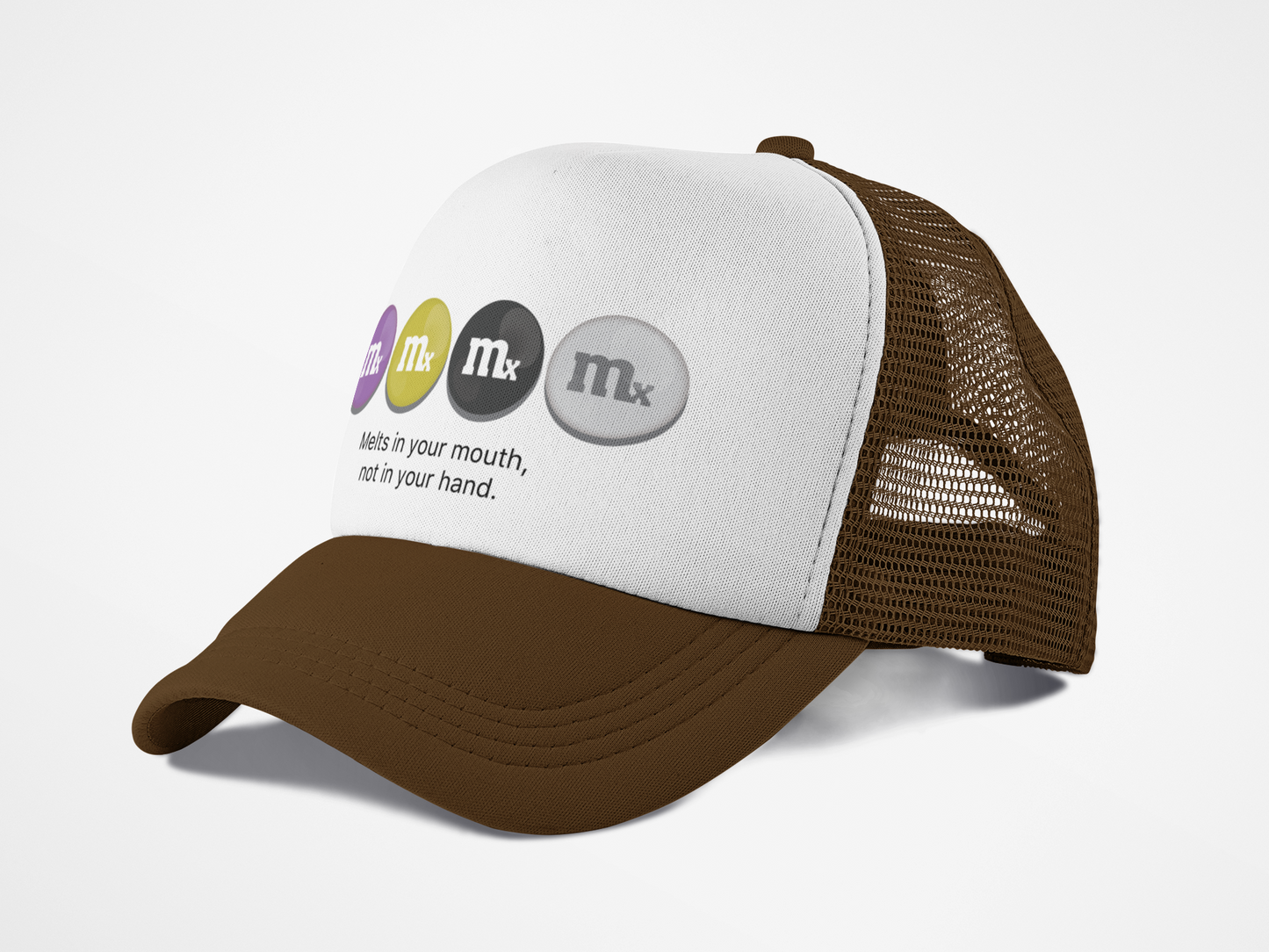 Non-Binary Chocolate Baseball Cap
