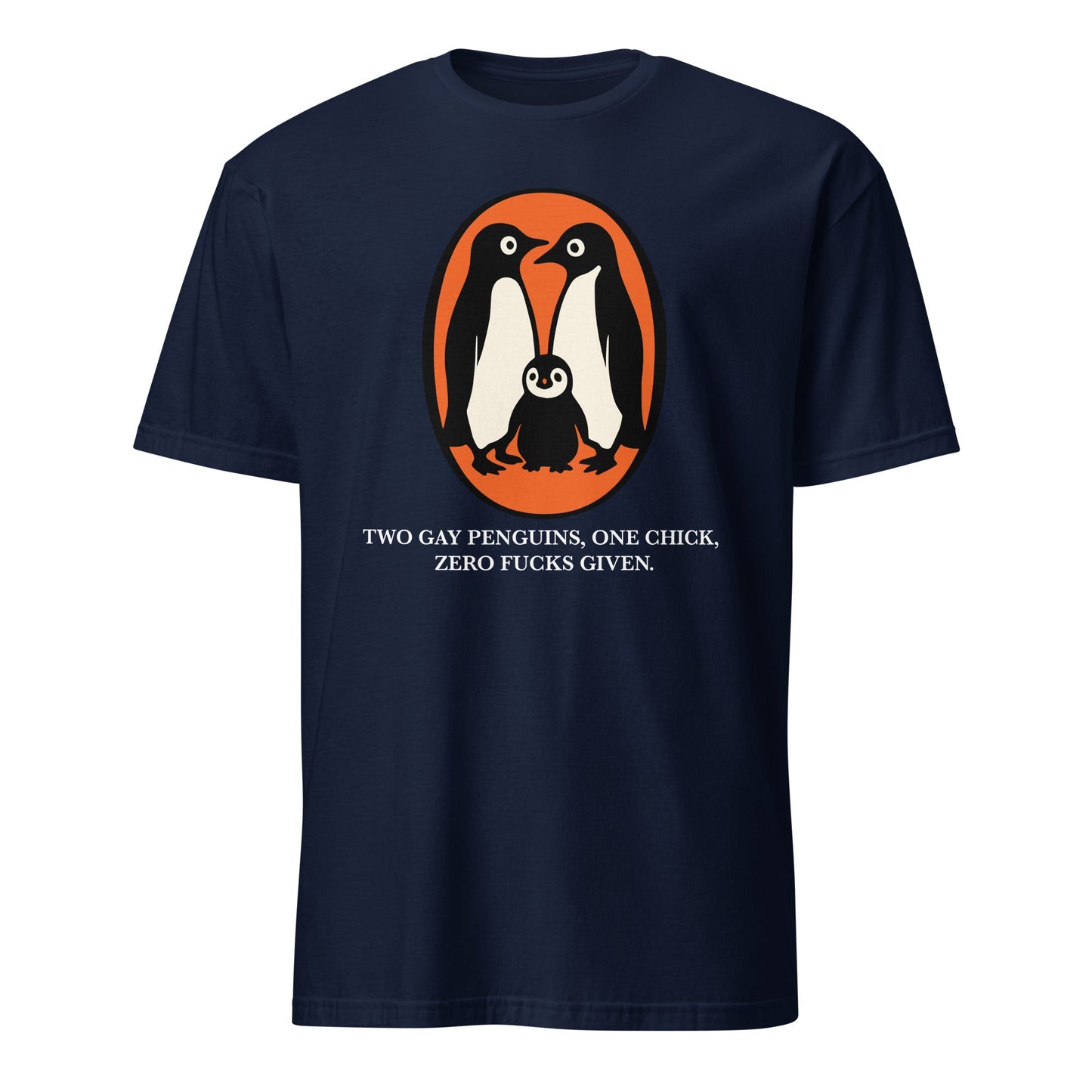 Two Pengiuns One Chick Unisex T-Shirt