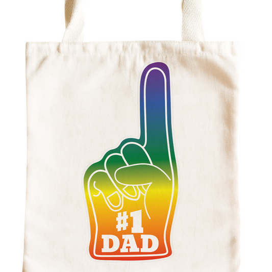 Number One Gay Parent Tote Bag