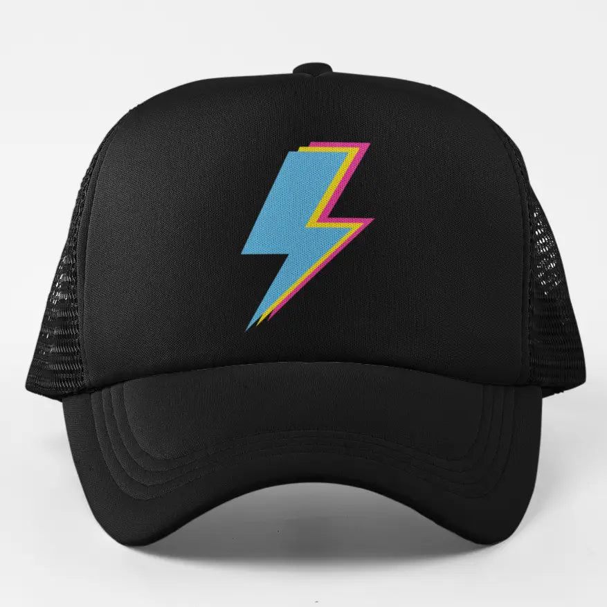 Lightning Pride Trucker Hat Cap (Choose Option)