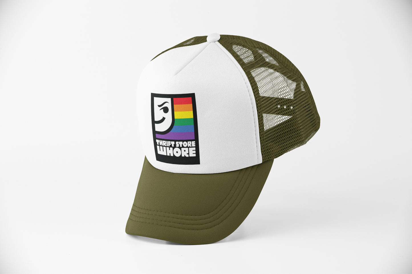 Thrift Store Whore Pride Trucker Cap