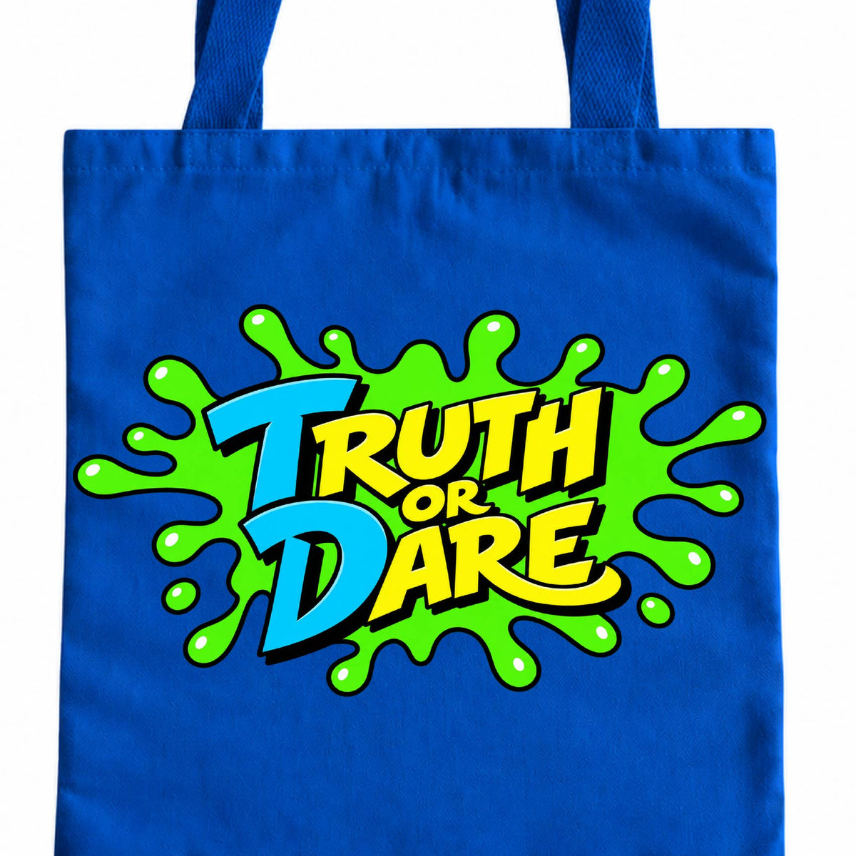 Truth or Dare Retro Splat Tote Bag