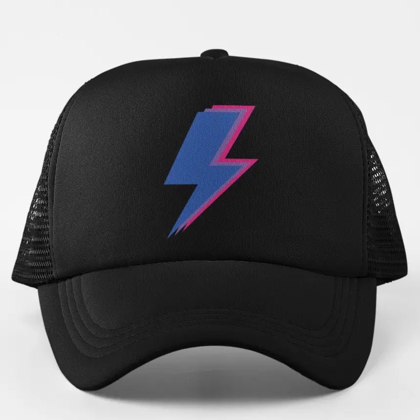 Lightning Pride Trucker Hat Cap (Choose Option)