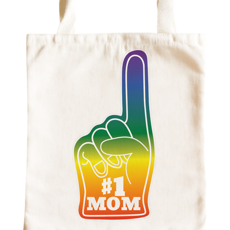 Number One Gay Parent Tote Bag