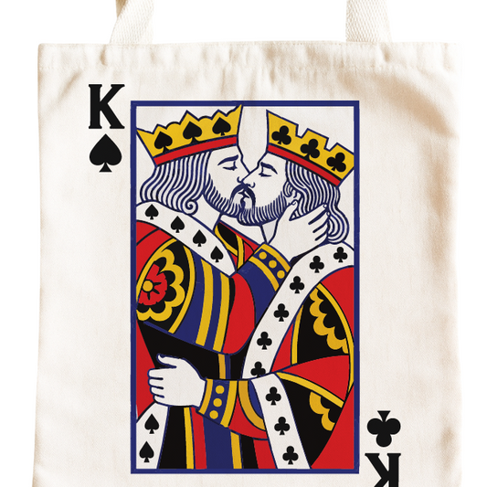 Kissing Royalty Tote - Kings
