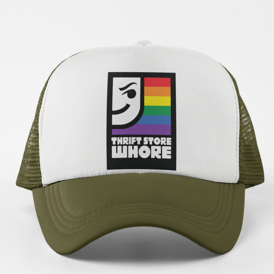 Thrift Store Whore Pride Trucker Cap