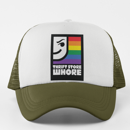 Thrift Store Whore Pride Trucker Cap