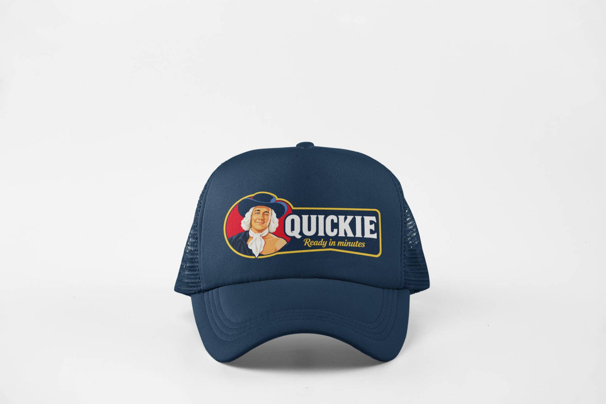 Quickie Ready in Minutes Navy Trucker Hat