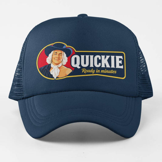 Quickie Ready in Minutes Navy Trucker Hat