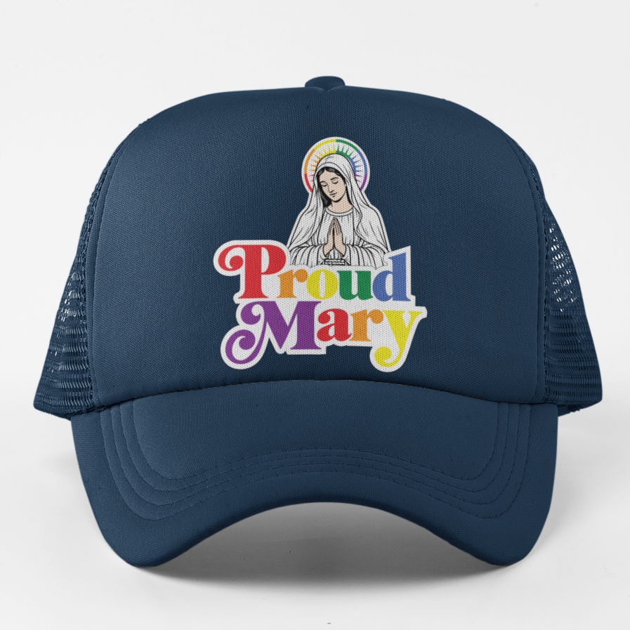 Proud Mary Rainbow Queer Trucker Hat