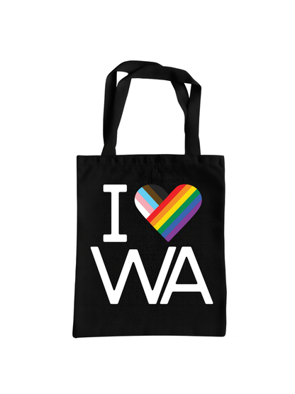 I  Heart  Pride Tote Bag (Choose Your State)