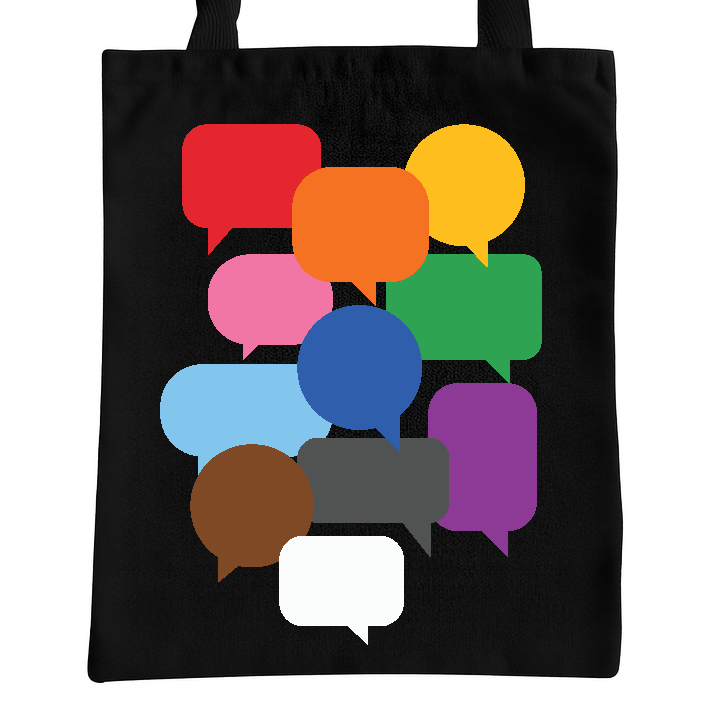Pride Speaks Volumes Tote Bag