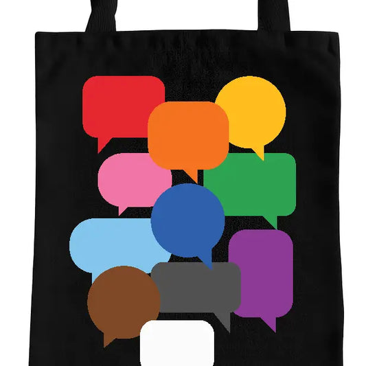 Pride Speaks Volumes Tote Bag - Queerky