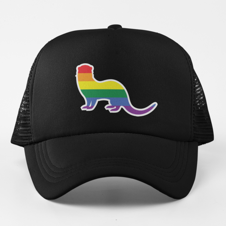 Pride Animal Rainbow Trucker Hat (Choose Option)