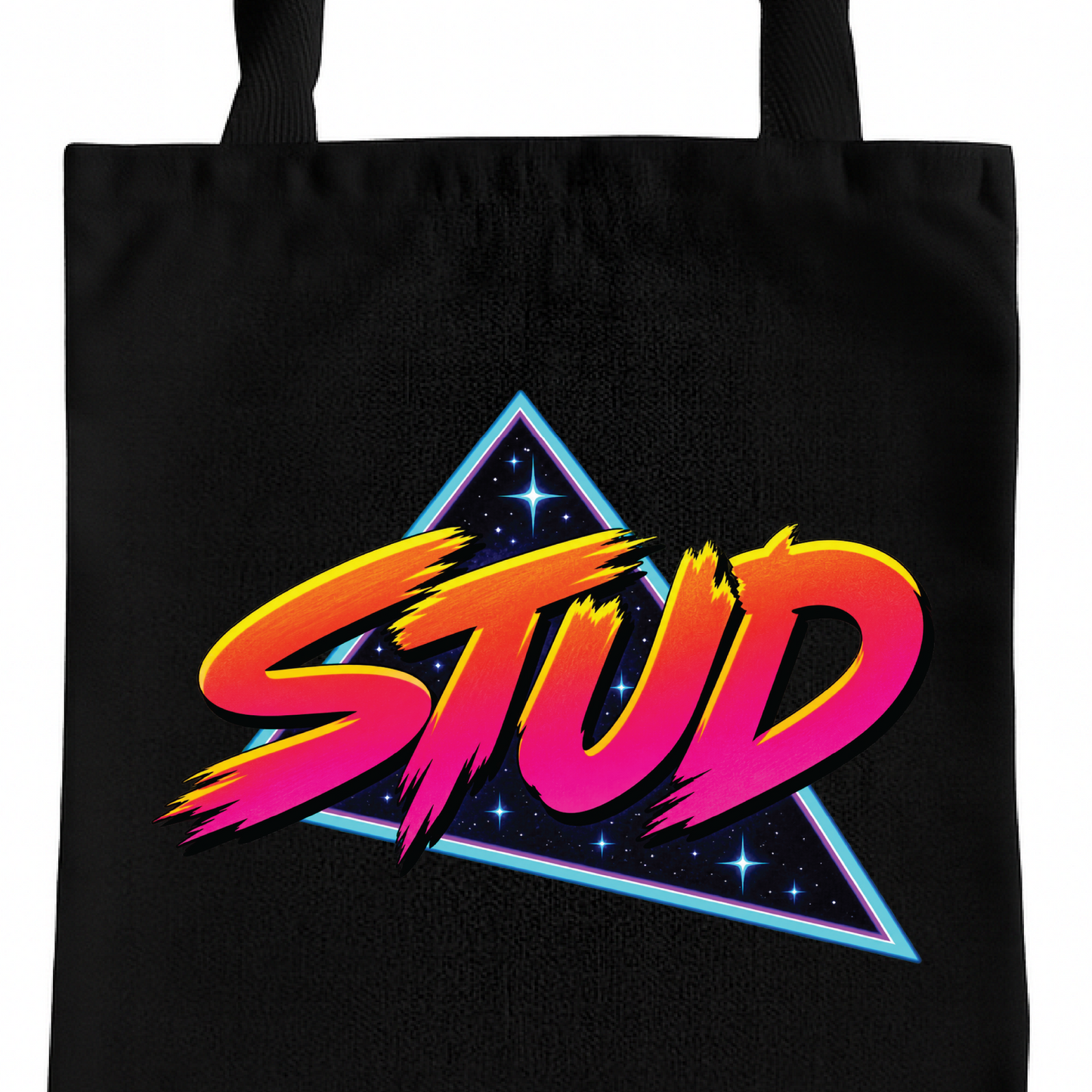 STUD Retro Neon Tote Bag