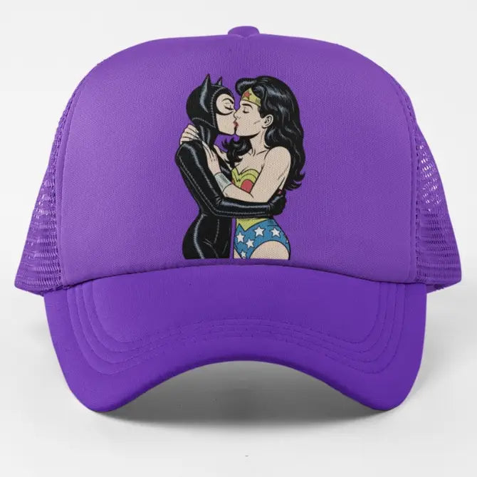 Superhero Kiss Pride Cap - Queerky