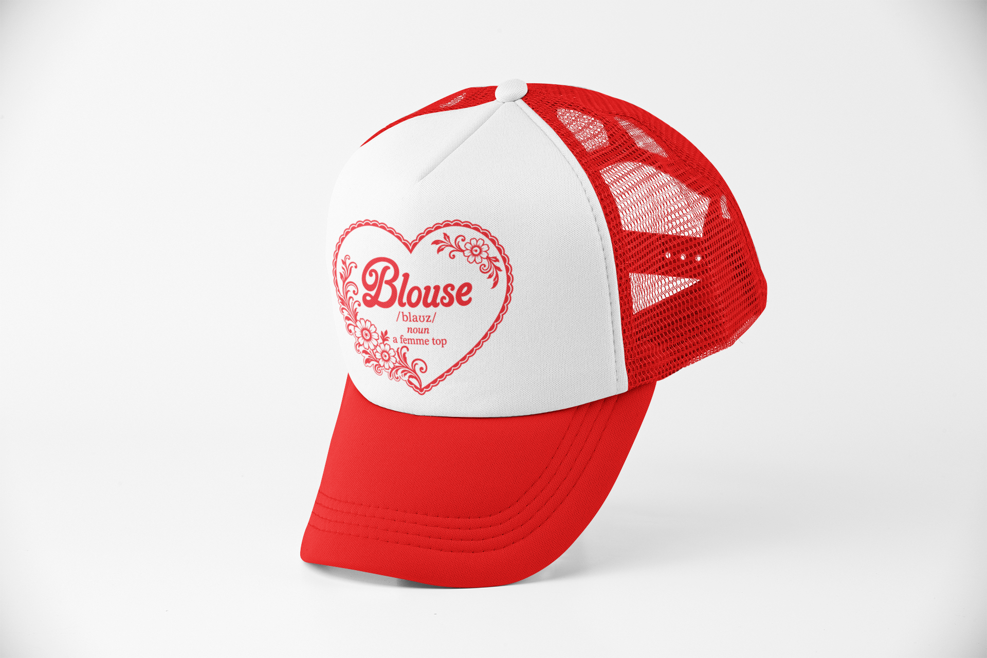 Blouse "A Femme Top" Queer Trucker Hat