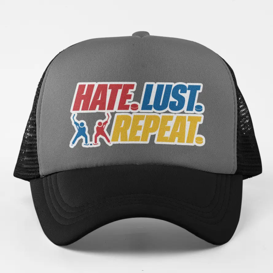 Heated Rivalry Inspired Cap/Hat (Hate.Lust.Repeat.)