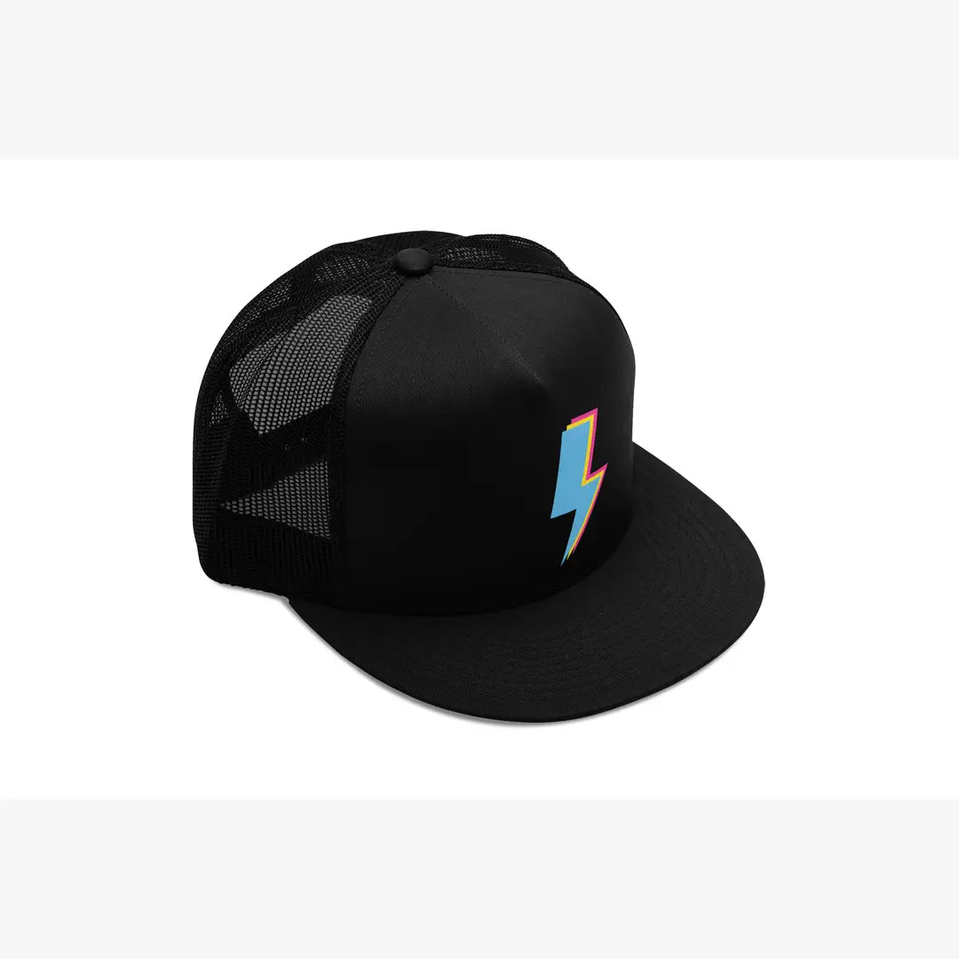 Lightning Pride Trucker Hat Cap (Choose Option)