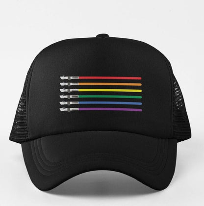 Lightsaber Fan Art Pride Cap