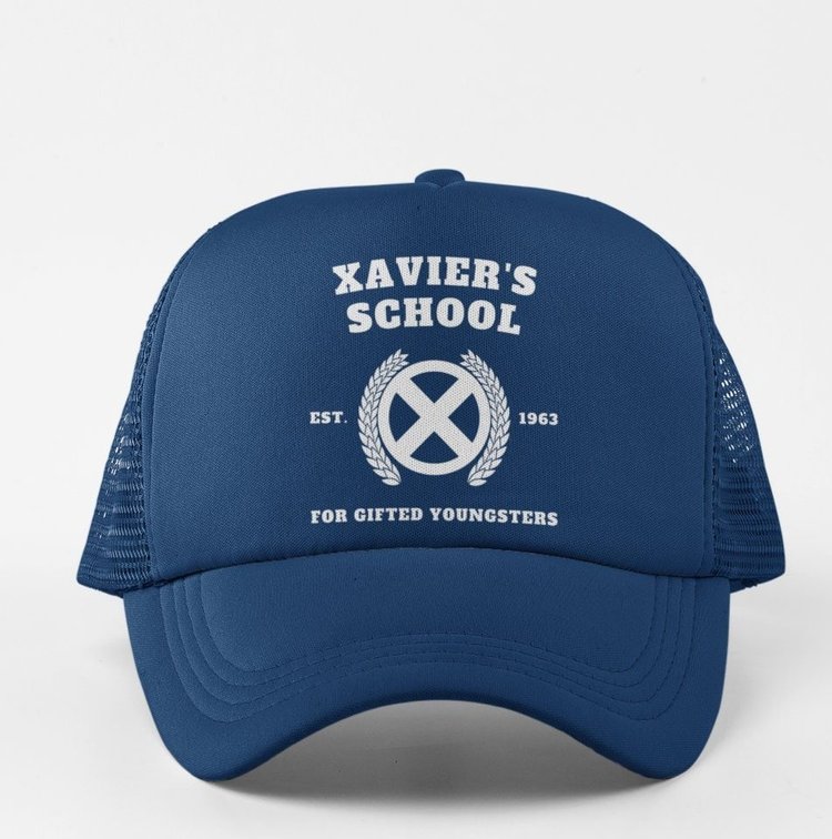 X-Men Xavier School For The Gifted Fan Art Stylish Stylish Cap/Hat