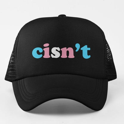 Cisn't Trans LGBTQ Non-Cisgender Queer Cap