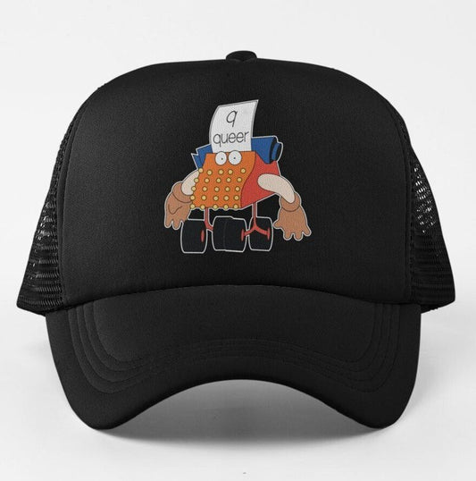 Typewriter Guy LGBTQ Queer Cap