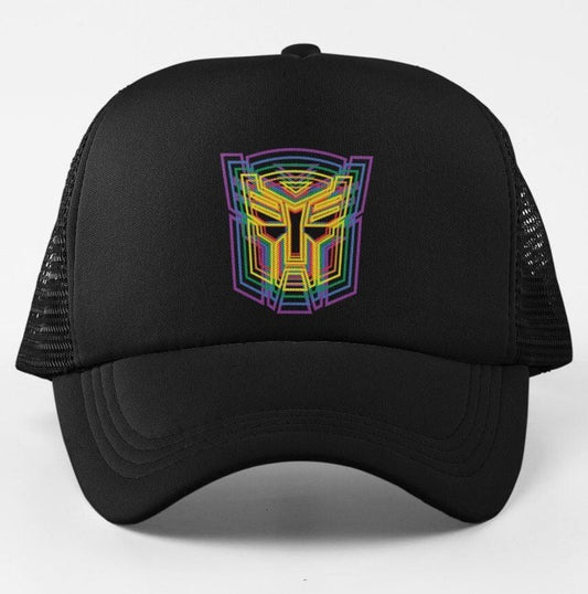 Transformers Inspired Hat With Gay Pride Colors