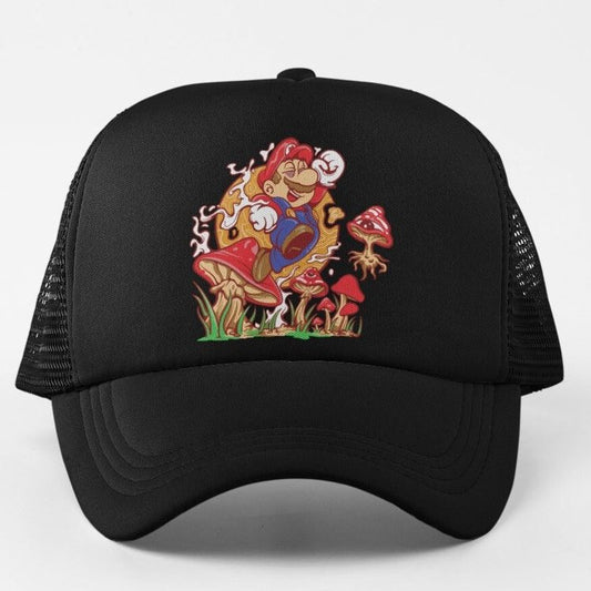 Video Game Inspired I Love Mushrooms Cap/Hat