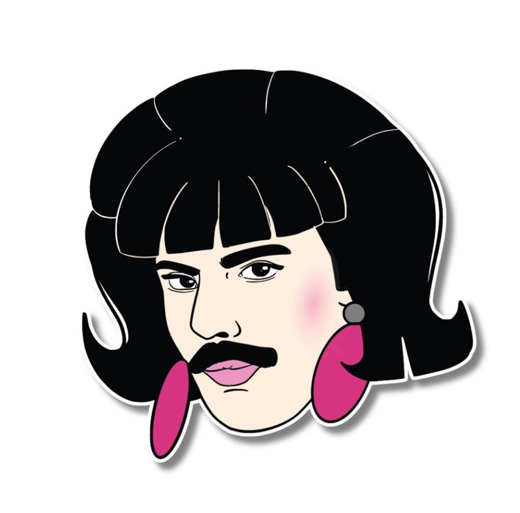 Freddie Mercury Inpired "I Want To Break Free" Lgbtq Pride Decorative Decorative Sticker