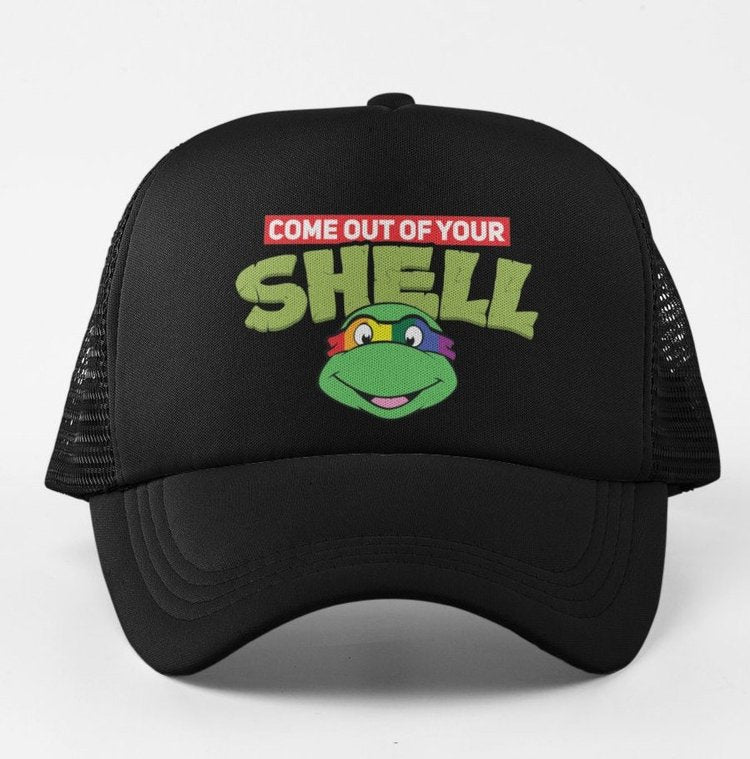 Come Out Of Your Shell Queer Stylish Baseball Cap/Hat