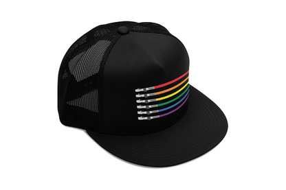 Lightsaber Fan Art Pride Cap