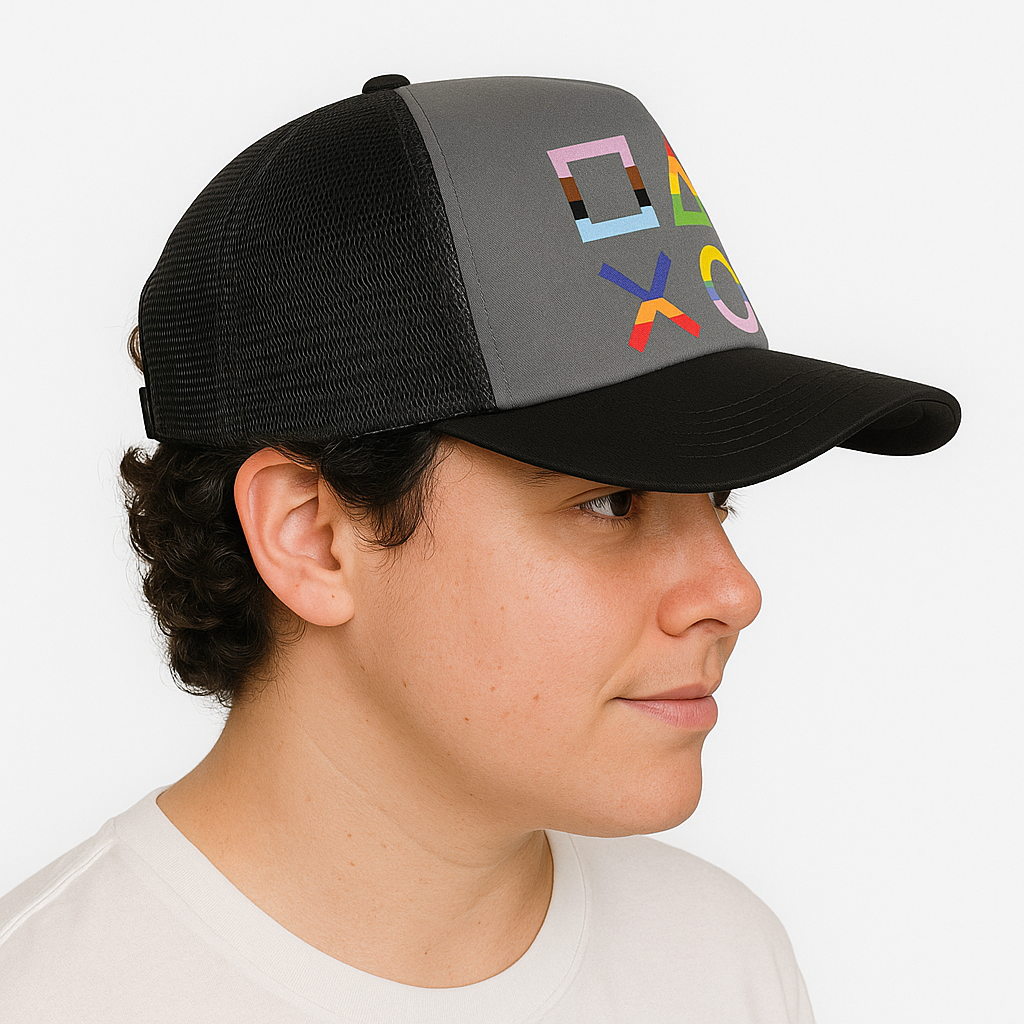 Video Game Console Pride Cap - Queerky