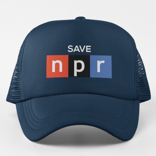 Retro Radio Waves Cap